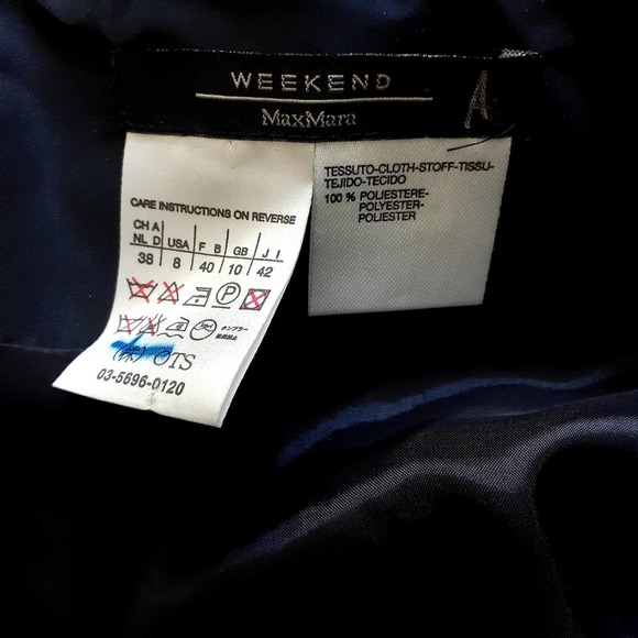 MaxMara Weekend Taffeta Bubble Hem Skirt - Picture 2 of 6